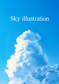 "Sky illustration vol.5" theme