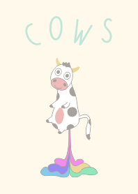 Cows Rainbow