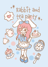 Rabbit and tea party+*(F)