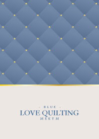 LOVE-QUILTING DUSKY BLUE 19