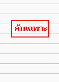 ลับเฉพาะ ไม่อยากให้ใครมาดูข้อมูลของเรา