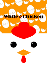 White chicken
