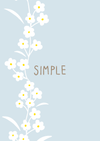 White small flowers vertical from Japan