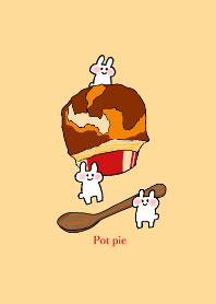 Simple graffiti Pot pie