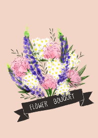 Flower Bouquet - light tone