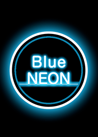 Blue NEON Line