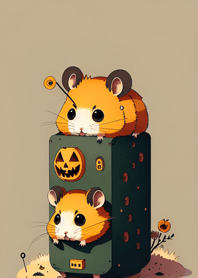 Halloween Hamster d5831F