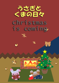 Rabbit and bear daily<Xmas is coming>
