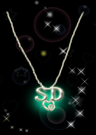 イニシャル S&D(ブラック2)
