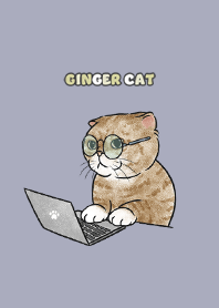gingercat9 / mist purple