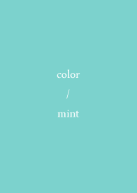 Simple Color : Mint 2 (J)