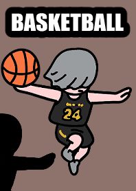 Basketball dunk 001 blackbrown