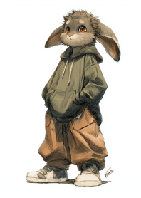 The Khaki Hoodie Kid: Fresh Style