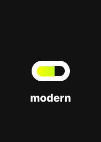 Modern Lemon I - Black Themes