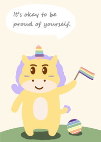 Be a unicorn (LGBT)