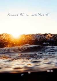 Sunset Water 456 Not AI
