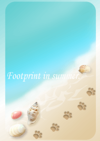 夏、波うちぎわで。