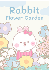 Rabbit flower garden!