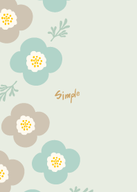 Adult cute flowers leaves12 from Japan