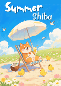 Shiba Beach Day.2