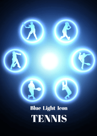 Blue Light Icon TENNIS Ver.2