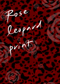 Rose leopard print