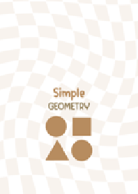 Simple geometry: minimalist