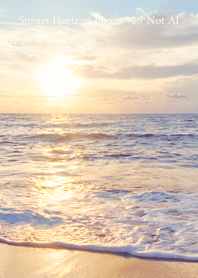 Sunset Horizon Photo #79 Not AI