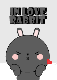 In Love Black Rabbit