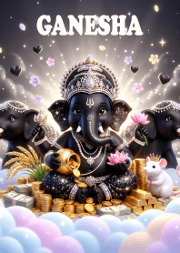Ganesha, immense wealth, prosperity. 4JP