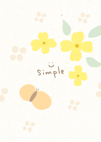 butterfly and three flowers7 from Japan