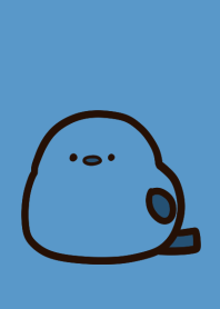 Happy blue bird theme