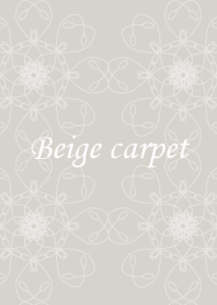 Beige carpet