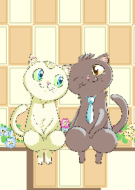 ねこさまたちの素敵なホワイトデー
