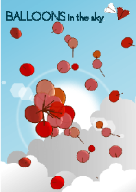 BALLOONS in the sky