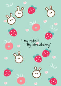 My rabbit & Strawberry 19