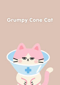 Grumpy Cone Cat (blue)