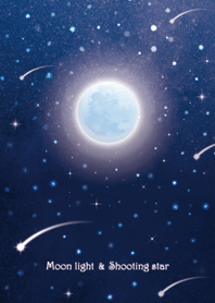 Moon light & Shooting star*