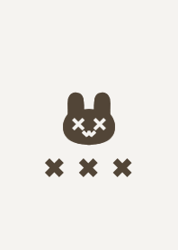 funny rabbit.(brown03)