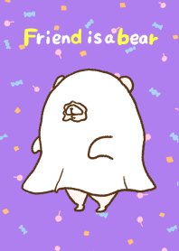 Friend is a bear (Happy Halloween2)