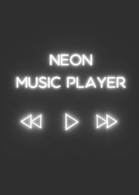 NEON MUSIC PLAYER - MATTE BLACK