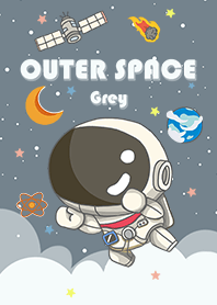 Outer Space/Galaxy/Baby Spaceman/grey