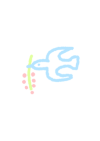 A blue bird that brings good luck EN