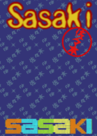 My name is Sasaki .( Japanese )