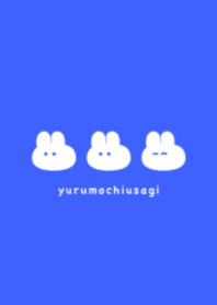 cute mochi rabbit.(white1-08)