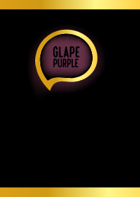 Grape Purple Gold In Black Theme
