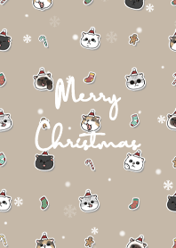 neko christmas1 / dark tan