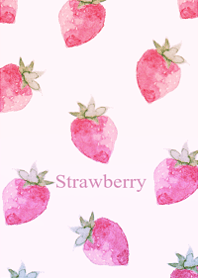 Cute watercolor strawberries11.