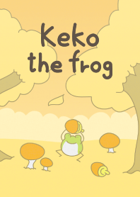 Keko the frog "autumn"