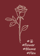 #flower rose=red beige=(JP)